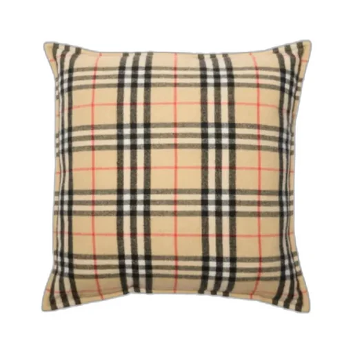 Burberry Checked Padded Cushion