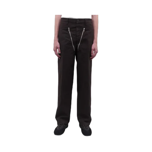 Men’S Zip Detail Trousers