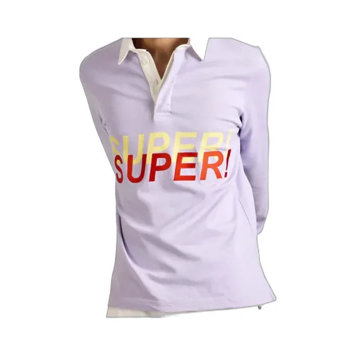 Jw Anderson Lilac Super Super Polo Shirt