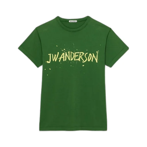 Jw Anderson Logo Printed Crewneck T-Shirt