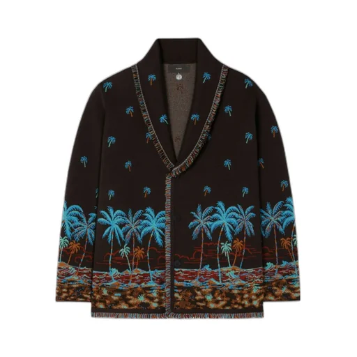 The Tale Of Hawaiian Fringed Cardigan
