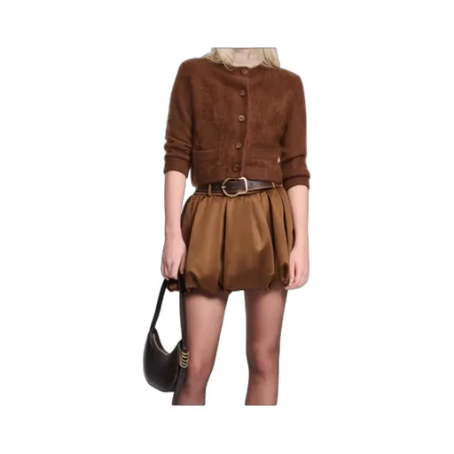 Dorothee Schumacher Fluffy Button-Up Cardigan