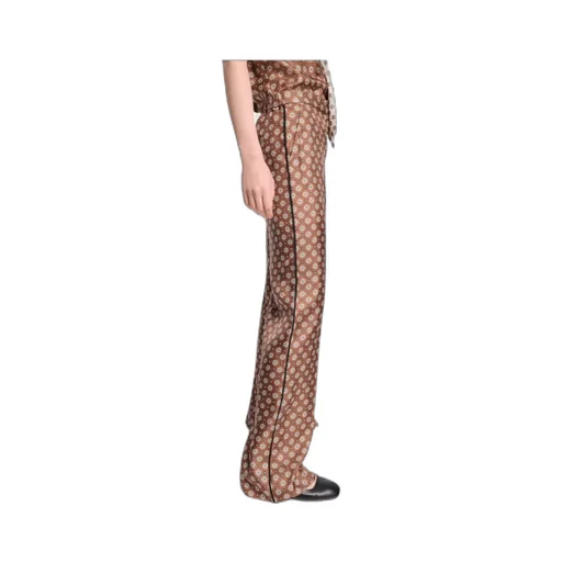 Dorothee Schumacher Printed Wide-Leg Silk Pants