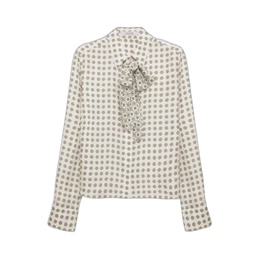 Dorothee Schumacher Tie Neck Printed Top