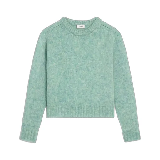 Crewneck Sweater In Shetland Wool