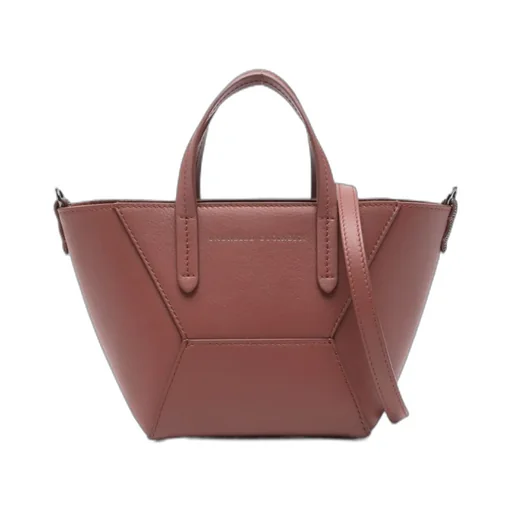 Mini Bc Duo Monili-Detail Leather Tote Bag