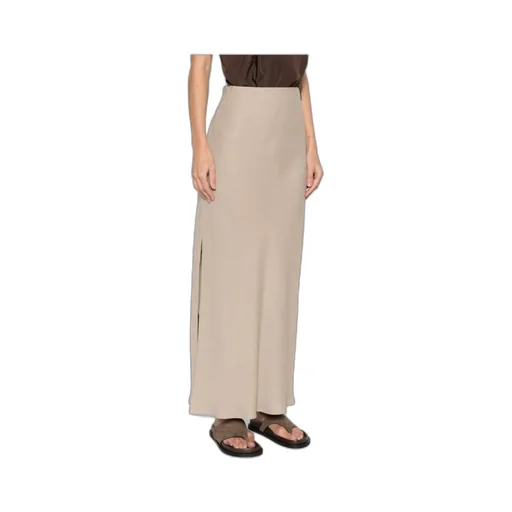 Side Slit Straight Skirt