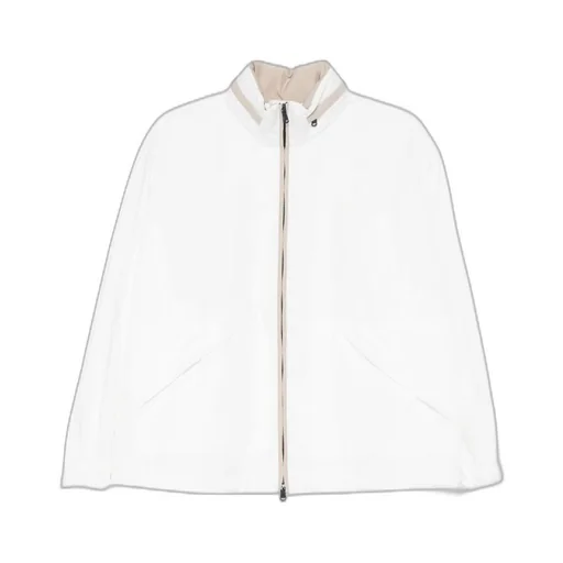 Zip-Up Collar Jacket