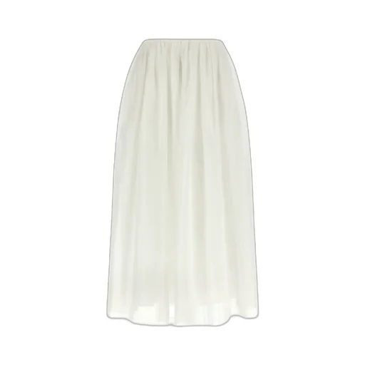 Brunello Cucinelli Elastic Waistband Layer Skirt