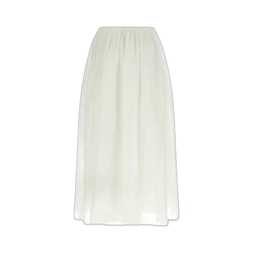 Brunello Cucinelli Elastic Waistband Layer Skirt