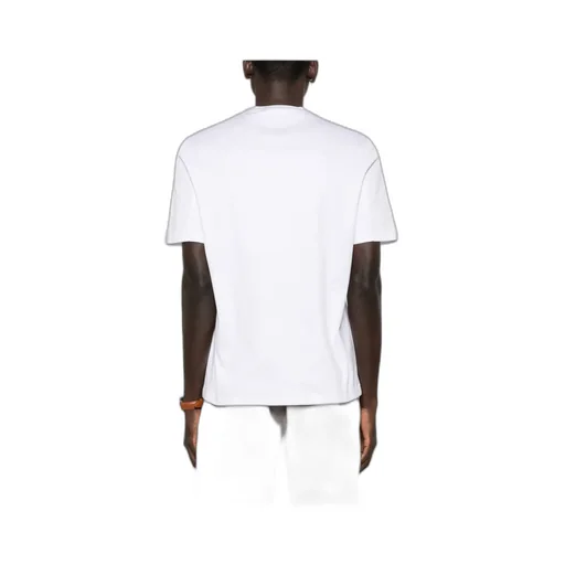 Brunello Cucinelli Logo Embroidered Crewneck T-Shirt