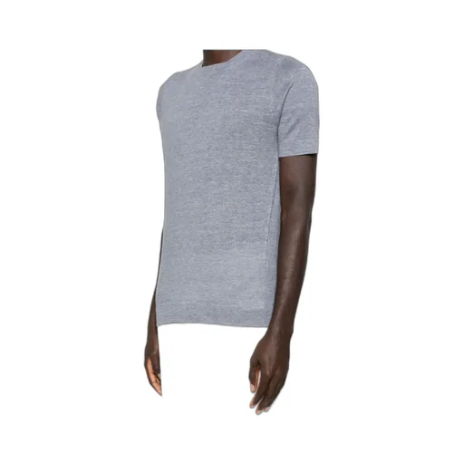 Brunello Cucinelli Short-Sleeve Ribbed T-Shirt