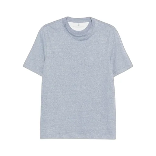 Straight Hem Cotton T-Shirt