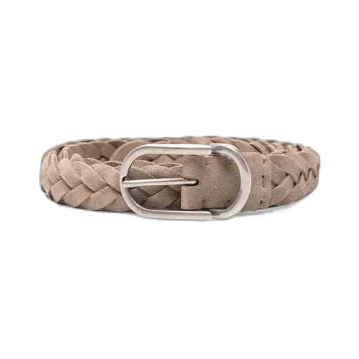 Brunello Cucinelli Braid Detailed Buckled Belt
