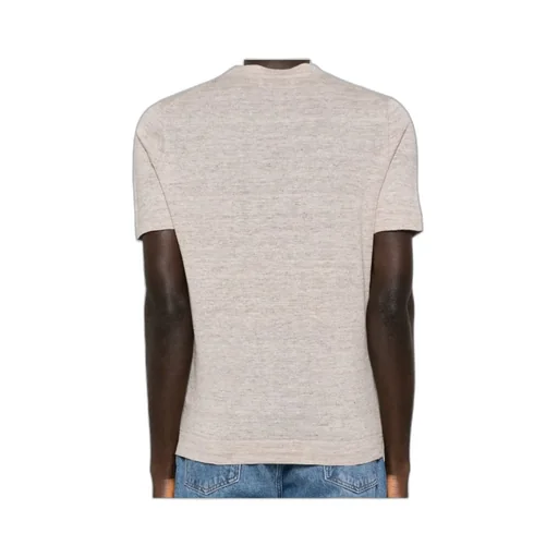 Short-Sleeve Knitted T-Shirt
