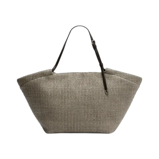 Double-Handle Shoulder Bag