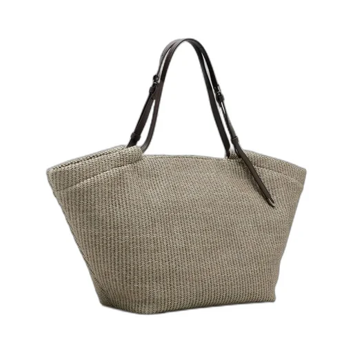 Double-Handle Shoulder Bag
