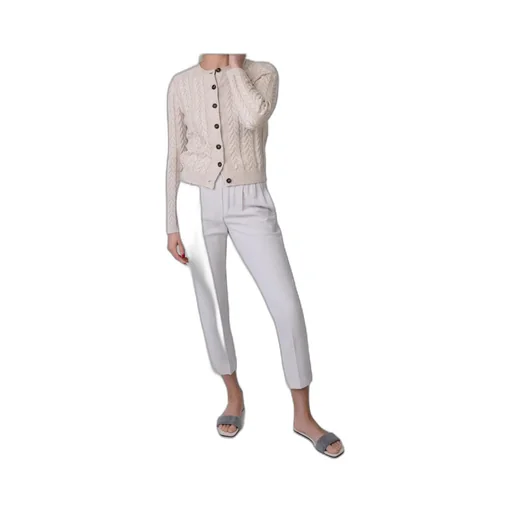 Elastic Waist Casual Pants