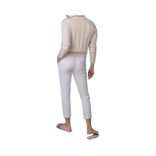 Elastic Waist Casual Pants