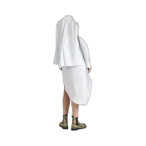 Jw Anderson Asymmetric Draped Shirt