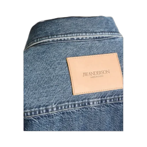 Chest-Pocket Long-Sleeve Denim Shirt