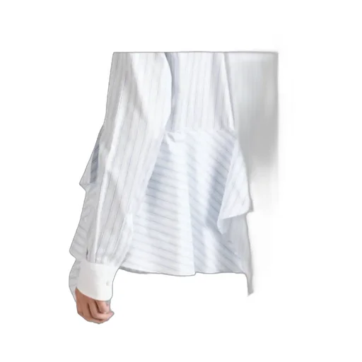Jw Anderson Asymmetric Draped Shirt