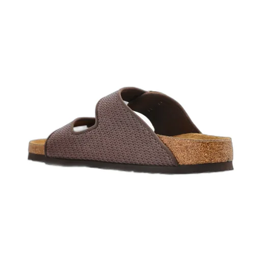 Arizona Raffia Buckle-Strap Sandals