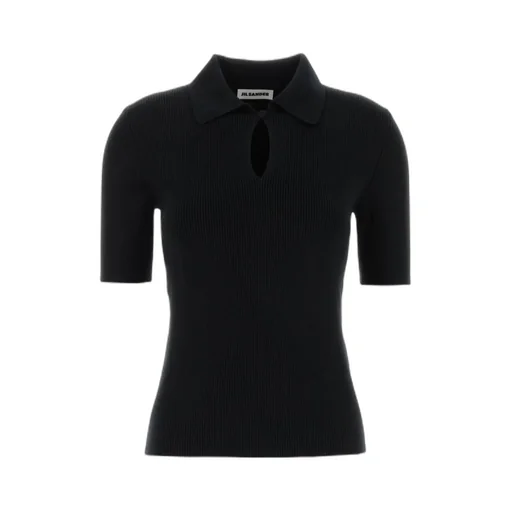 Jil Sander Knitted Polo Shirt