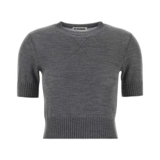 Jil Sander Short-Sleeved Knit Top