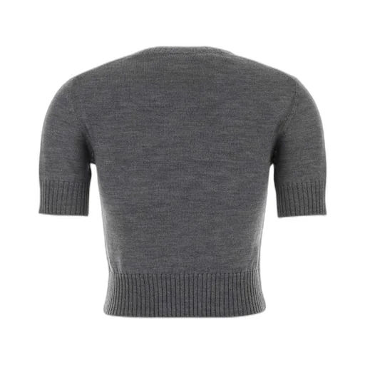 Jil Sander Short-Sleeved Knit Top