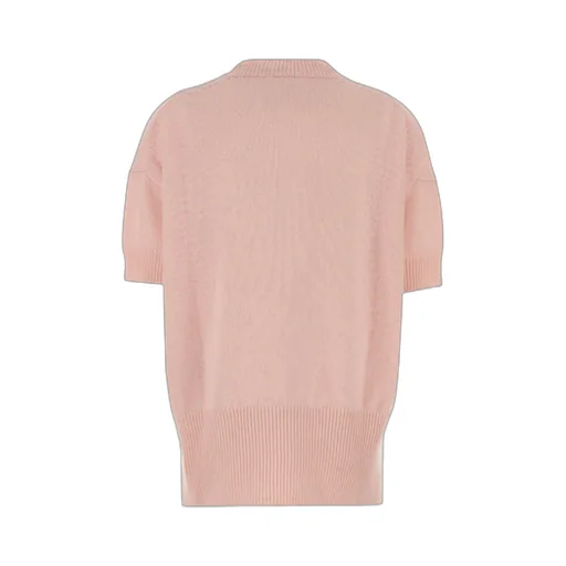 Jil Sander Short-Sleeved Knitted Top