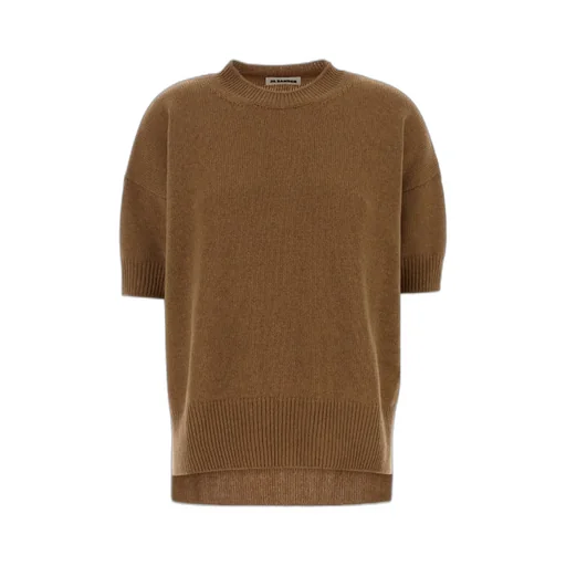 Jil Sander Short-Sleeved Knitted Top