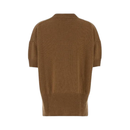 Jil Sander Short-Sleeved Knitted Top