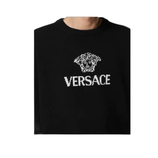 Versace Intarsia Knitted Jumper