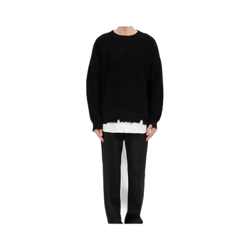 Mm6 Maison Margiela Distressed Hem Jumper