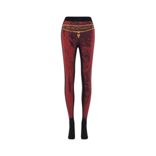 Marine Serre Wet Nuisette Printed Jersey Leggings