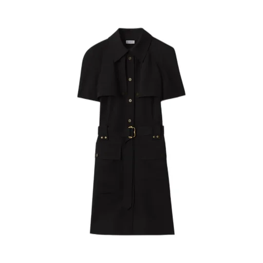 Wool Trench Dress