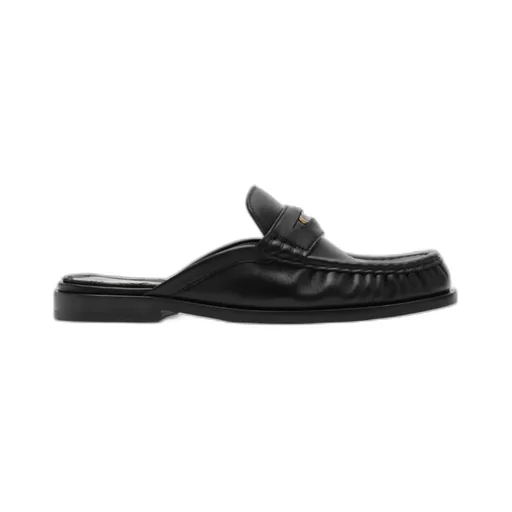 Leather Cadet Mules