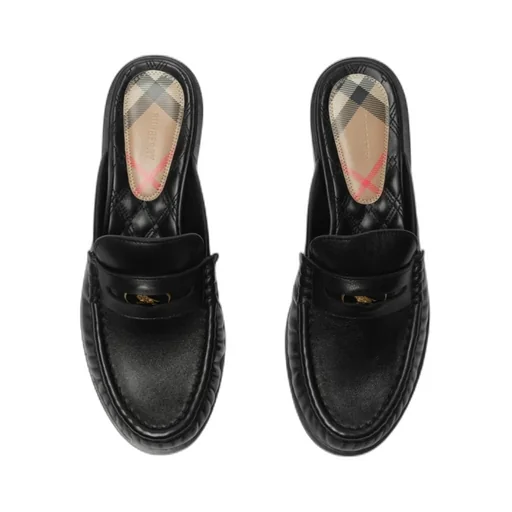 Leather Cadet Mules