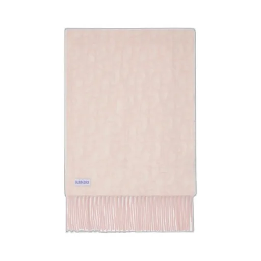 Burberry B Charm Fringed Scarf