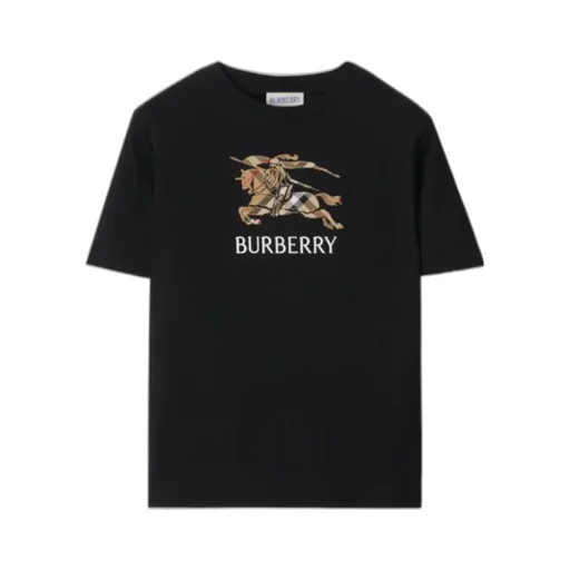 Burberry Kids Equestrian Logo T-Shirt