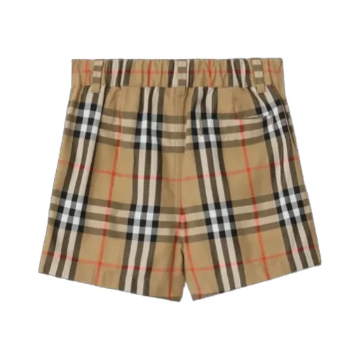 Burberry Kids Check Shorts