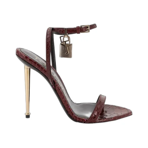 Tom Ford Padlock Detailed Sandals