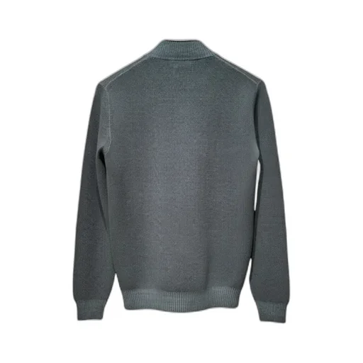 Long-Sleevedhalf-Zipknitsweater