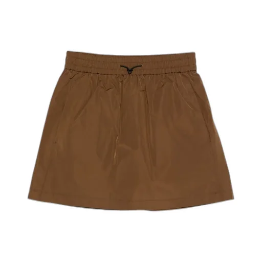 Marrion Drawstring-Waistband Mini Skirt