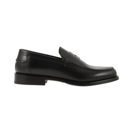 Doucal's Raised Welt Penny Loafers