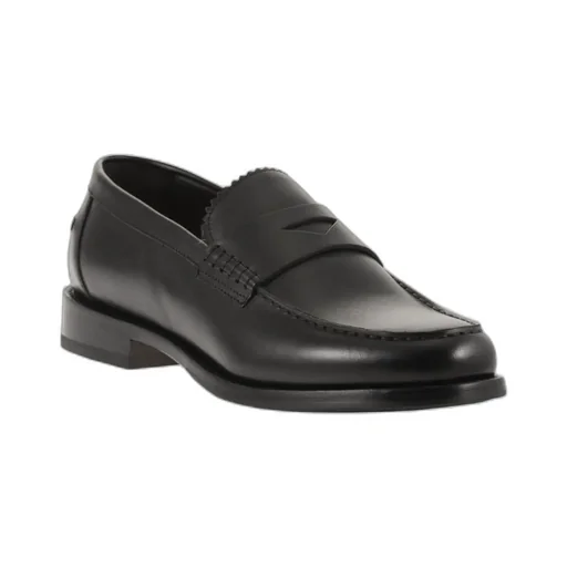 Doucal's Raised Welt Penny Loafers