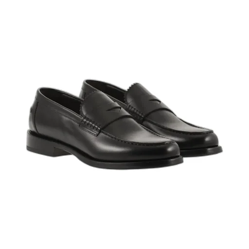 Doucal's Raised Welt Penny Loafers