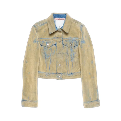 Textured Denim Jacket
