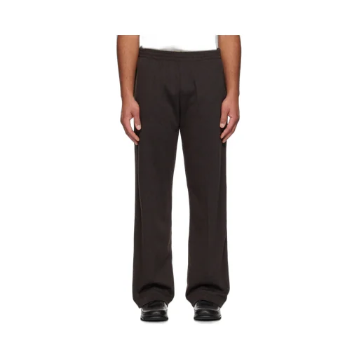 Pinstripe-Pattern Trousers